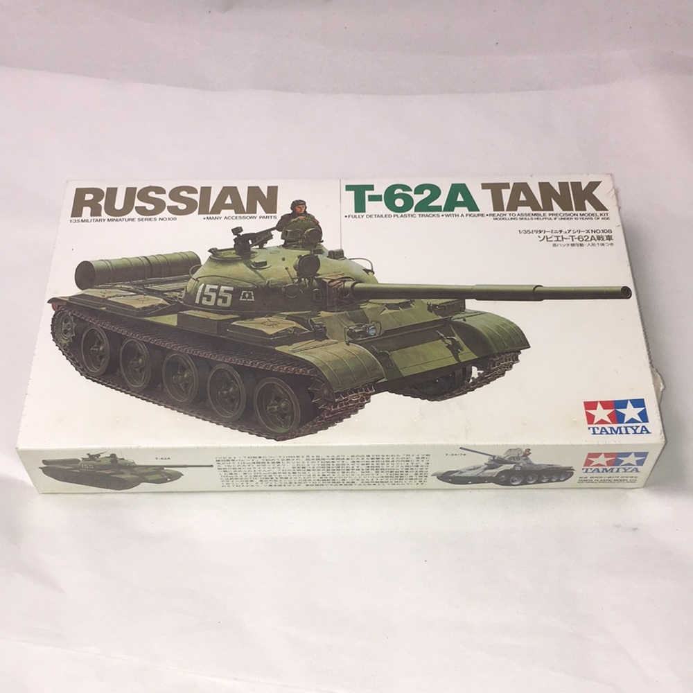 Tamiya Russian T-62A Tank 1/35